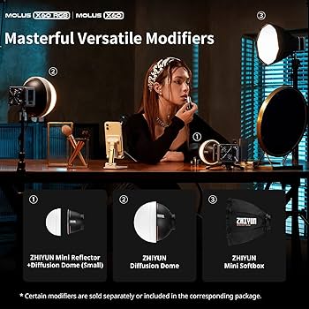 Zhiyun X60 PRO RGB バイカラー 撮影用ライト 照明機材 Amazon | 【Zhiyun 正規品】Zhiyun X60 RGB Pro LED ビデオ